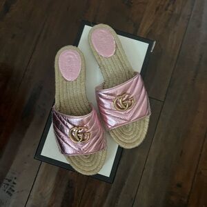Gucci sandals new from Bloomingdale’s